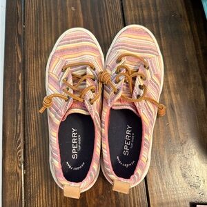 Sperry Striped Canvas Sneakers